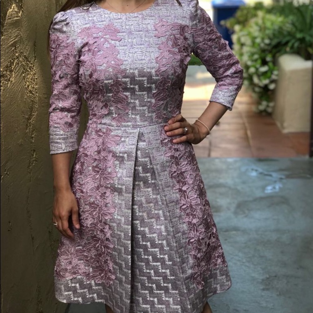 Miri Couture purple dress
